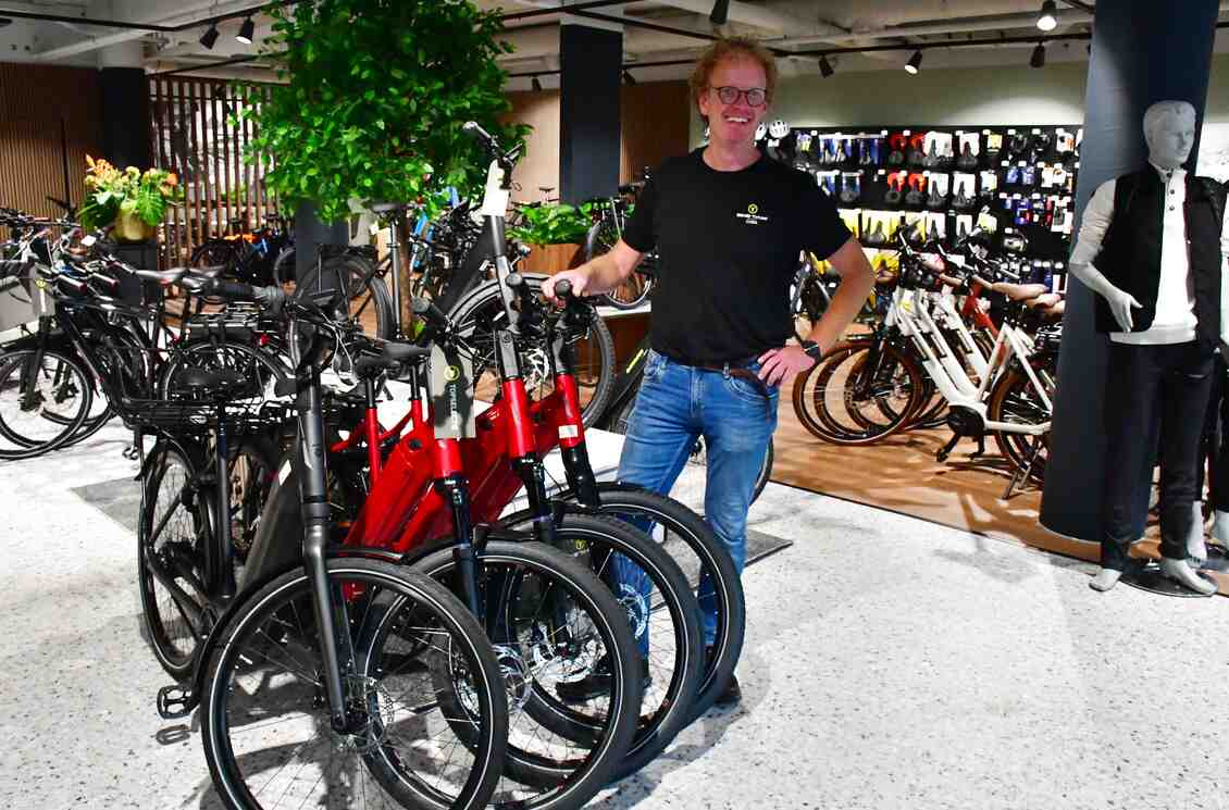 Bike Totaal Chris Jacobs in nieuw pand aan het Burgemeester Kuperusplein